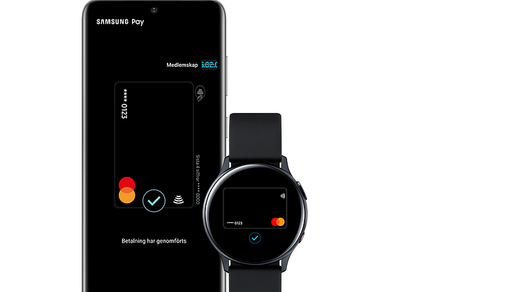 ​Samsung Pay available for Entercard's Swedish customers