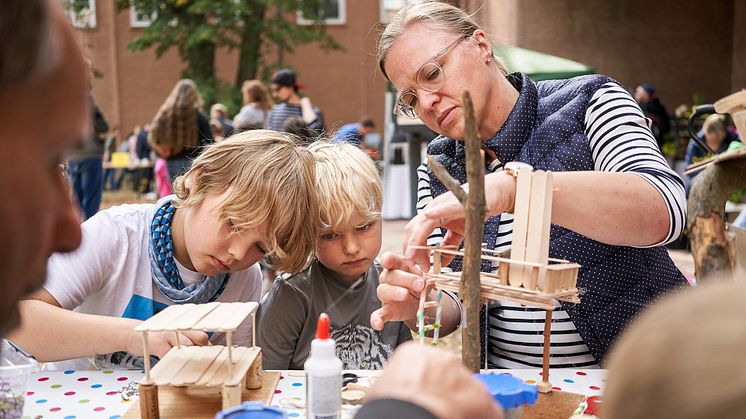 GRASSI-FEST im Innenhof des Grassimuseums - Foto: GRASSI Museum für Völkerkunde zu Leipzig - Tom Dachs