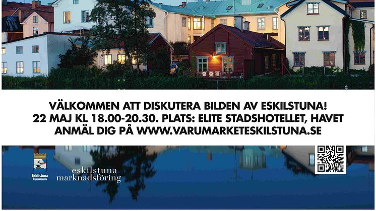 Dags för invånarna att tycka till om bilden av Eskilstuna