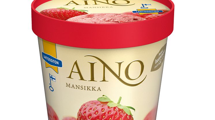 Aino Mansikka (laktoositon, 480ml)