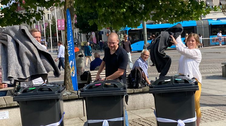 Här är de nya avfallskärlen för hemsortering hos villor i Göteborg 