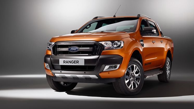 Uusi, vahva Ford Ranger Euroopan-debyytissään Frankfurtissa – Wildtrak tarjoaa huippuluokan tyyliä ja kyvykkyyttä