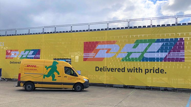 DHL lanserer «Delivered with Pride» på 2022 Shell Recharge Berlin E-Prix i forkant av Pride-måneden