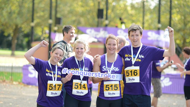  Basingstoke stroke survivor joins over 500 runners to help conquer stroke