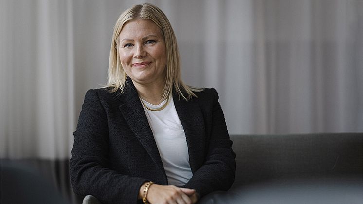 Hanne Konradsson, Kommunikations- och marknadschef på Sparbankernas Riksförbund