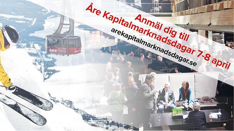 Åre Kapitalmarknadsdagar 7-8 april 2016