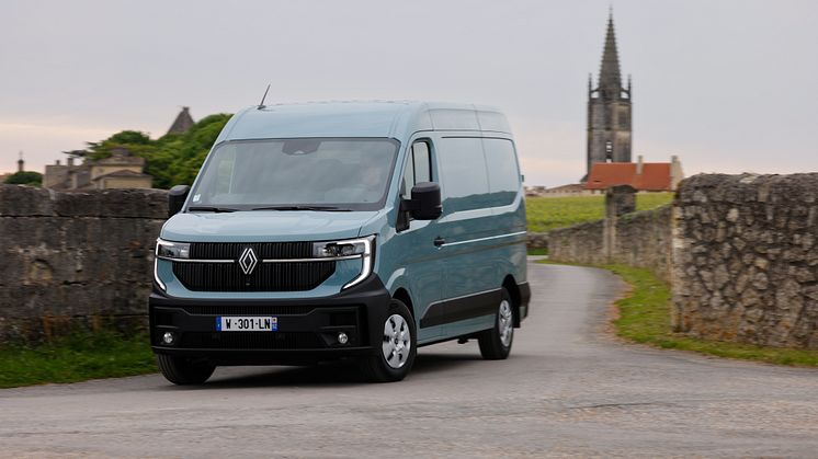 Nya Renault Master E-tech electric