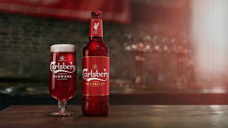 Carlsberg hyllar Liverpool FC – helt i rött