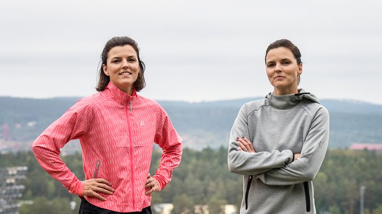 Jenny och Susanna Kallur håller högtidstalet på Vasaloppets högtidsfest 2019