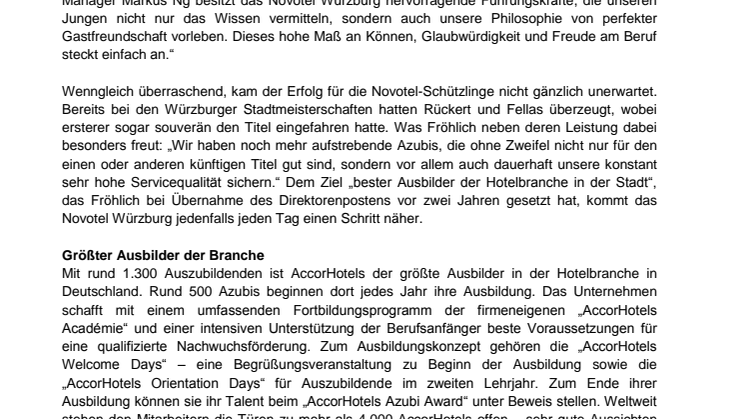 Novotel Würzburg: IHK Würzburg-Schweinfurt Mainfranken zeichnete Björn Rückert und Christoph Fella aus