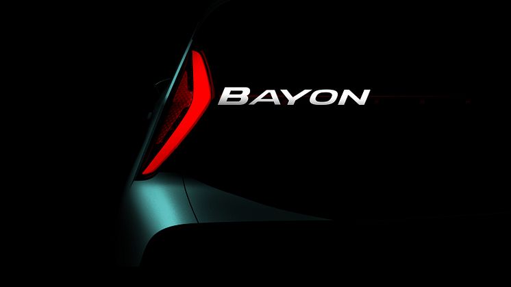 Hyundai Bayon - det senaste tillskottet i Hyundais europeiska SUV-familj.