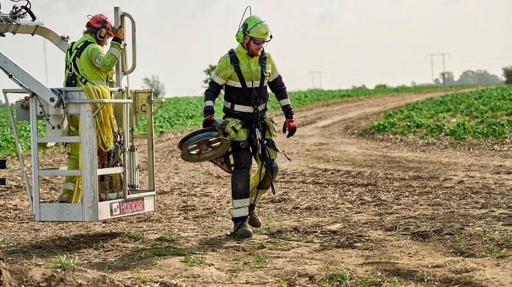 Här byggs ett stabilt sydsvenskt energisystem. Foto: Charlotte Strömwall