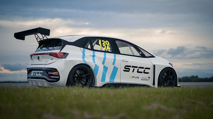 Nya CUPRA Born avslöjad på Mantorp Park inför STCC 2024