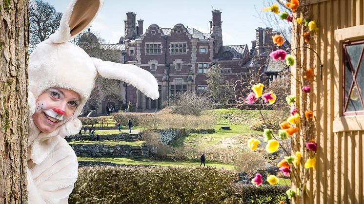 Påskharen bjuder in till påskäggsjakt på Tjolöholms Slott