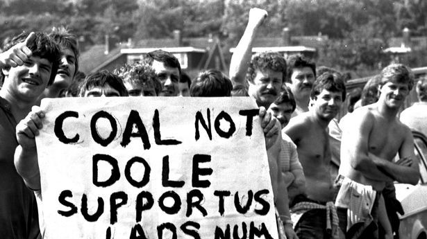 The miners' strike 1984- 85