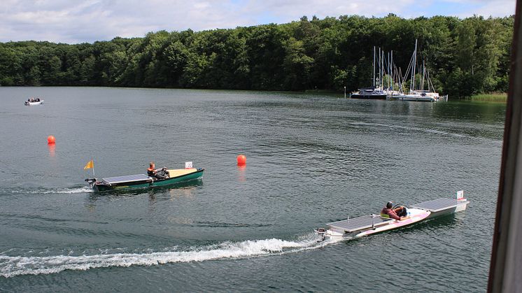 7. Europäische Solarboot-Regatta auf dem Werbellinsee