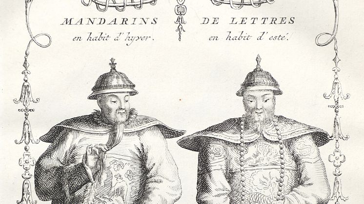 Jean-Baptiste Du Halde- Description geographique, historique, chronologique, [...] de la Chine [...]. 4 vols. Rigt illustreret.