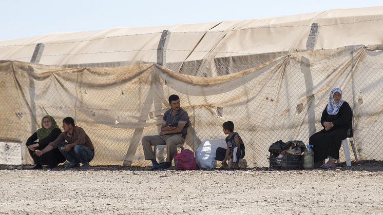 Refugee camp for Syrian people in Turkey