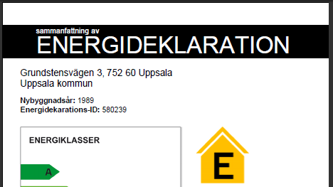 Ny form för Energideklarationen - gäller alla allmänna byggnader över 500 m2