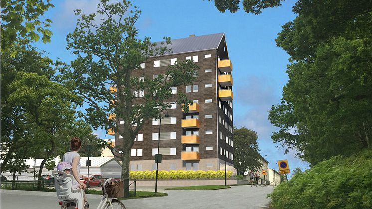 Uthyrningen av nya lägenheter på Klaras Hus startar idag