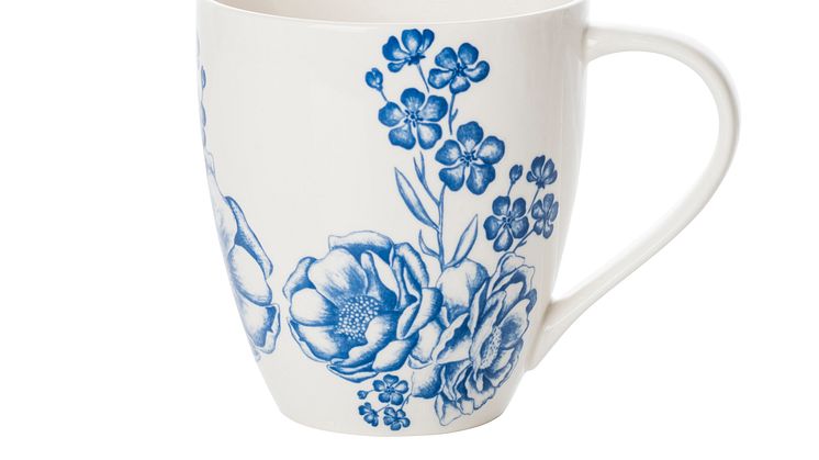Madeleine Krus store og små blå blomster