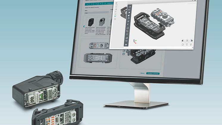 Configure and order heavy-duty connectors online