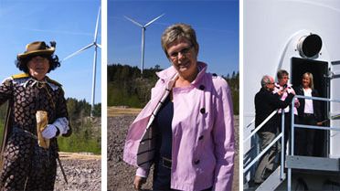 Invigning med fullt blås