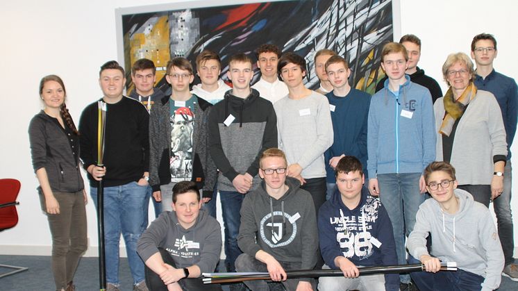 Aus dem gesamten Netzgebiet von Westfalen Weser Energie nahmen Schülerinnen und Schüler von Gymnasien und Gesamtschulen am Energy Camp teil.