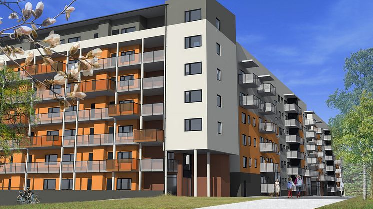 Nya studentbostäder på Campus Flemingsberg när Akademiska Hus säljer mark till ByggVesta 