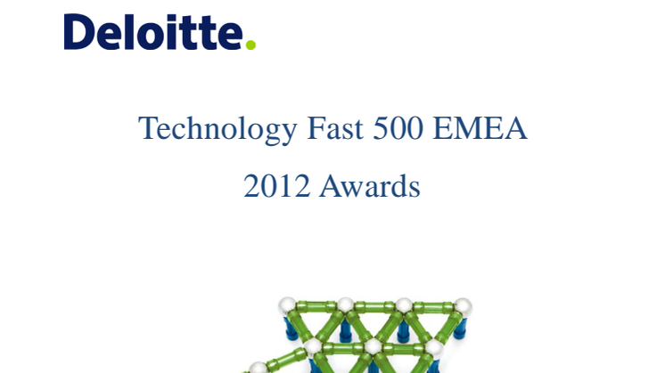 Deloitte Technology Fast 500 EMEA 2012 Awards