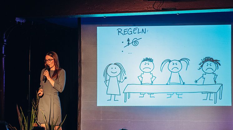 Die Vorfreude steigt, denn am 24. Mai 2024 findet der Brandenburger Science Slam in Fürstenwalde statt. (Bild: Franziska Büttner)