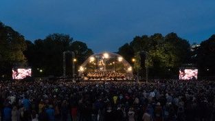Oslo-Filharmonien på Slottsplassen