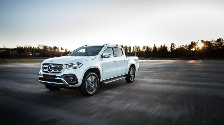 Mercedes X-Klass får fem stjärnor i Euro NCAP