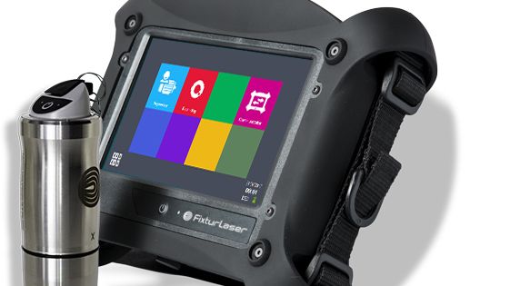 The Fixturlaser SMC-EX is a Smart Machinery Checker designed for use in explosive atmosphere ATEX Zone 2 