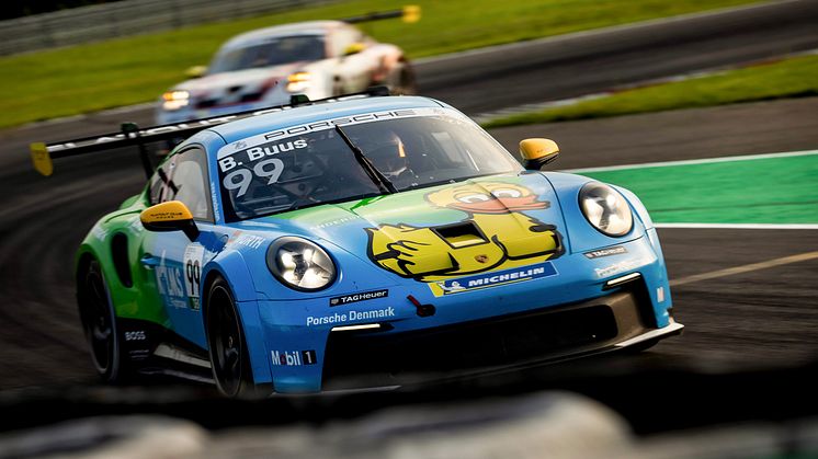 Travl Bastian Buus klar til fire Porsche-weekender i træk