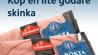 Jakobsdals Charkuteri sponsrar BRIS -  skänker 1 kr/hekto skinka