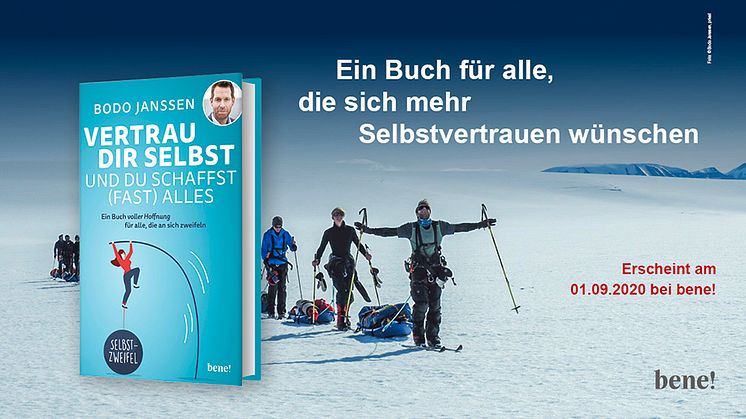 Für alle, die sich selbst zu wenig zutrauen - das neue Buch von Bodo Janssen