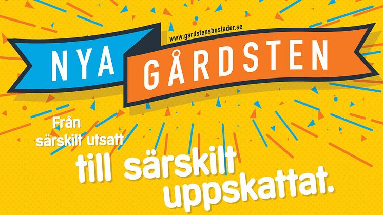 Vi firar i Gårdstens Centrum 4-5/3 kl. 12-18 - Välkomna.