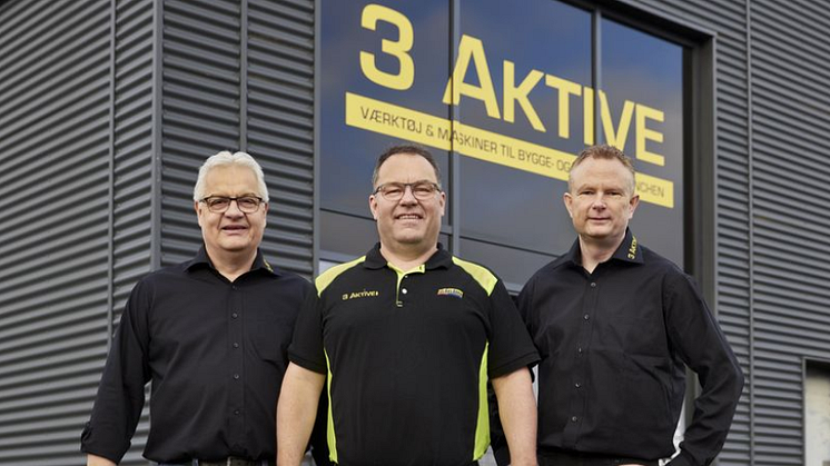 3 Aktive udvider med ny håndværkerbutik i Aarhus