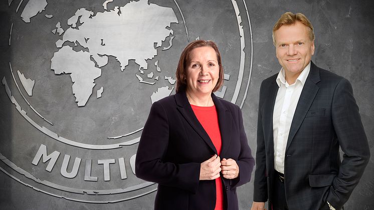 Grethe Bergly, CEO i Multiconsult og Arne Jorde, daglig leder i Erichsen & Horgen