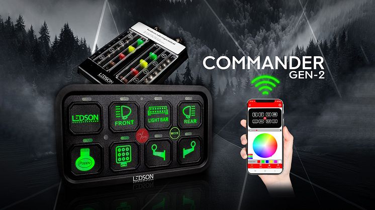 Nya Ledson Commander Gen2 erbjuder en minnesfunktion