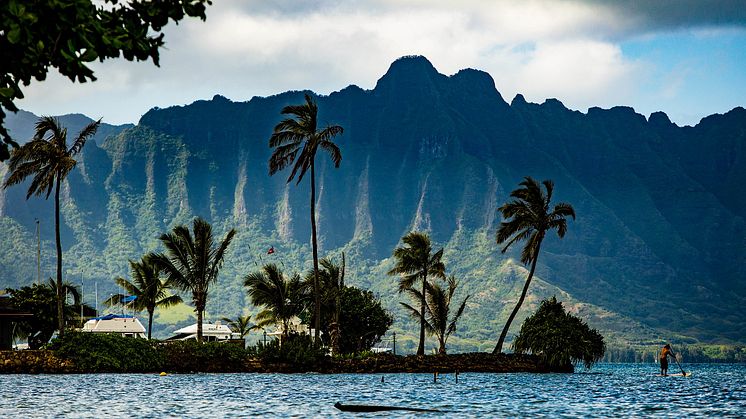 Kaneohe Bay Oahu Hawaii. Source: Wikimedia
