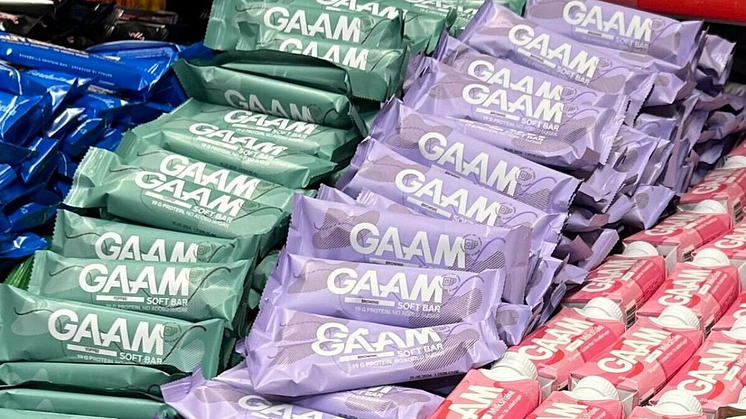 GAAM Soft Bars nu tillgängliga på OKQ8
