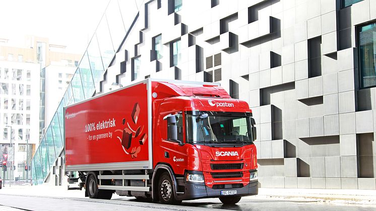Scania har vunnet sin fjerde rammeavtale med Posten Bring. Med det sjak Scania levere biler i 23 av 27 kategoierer til Posten Bring.