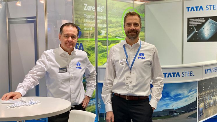 “Zeremis Carbon Lite makes it possible to reduce the carbon footprint right now,” according to Thomas Nilsson and Joakim Wiberg of Tata Steel.