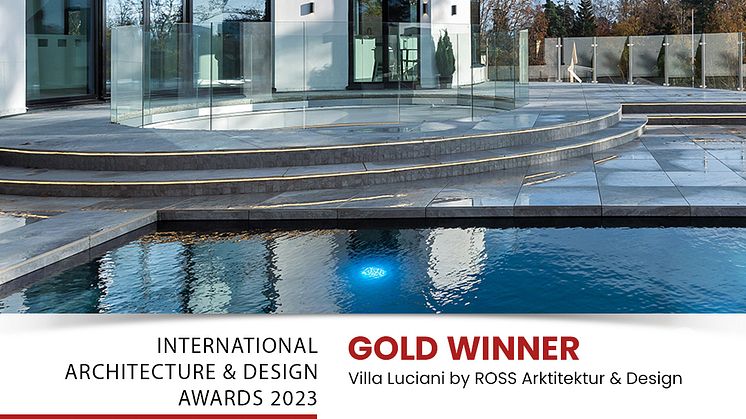 pål ross gold winner international architecture & design award 2023