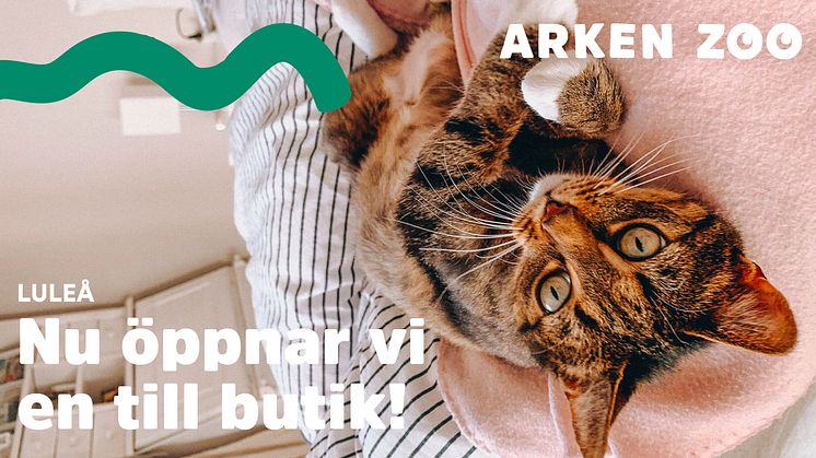 Arken Zoo öppnar en till butik i Luleå