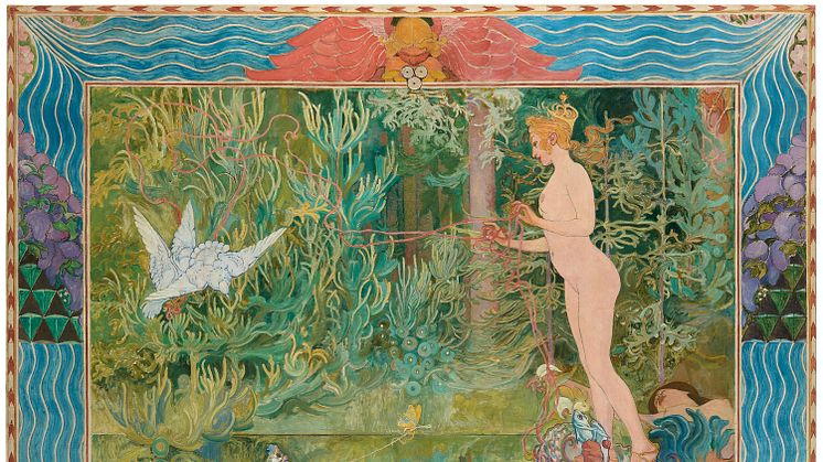 Venus och tummelisa, Carl Larsson