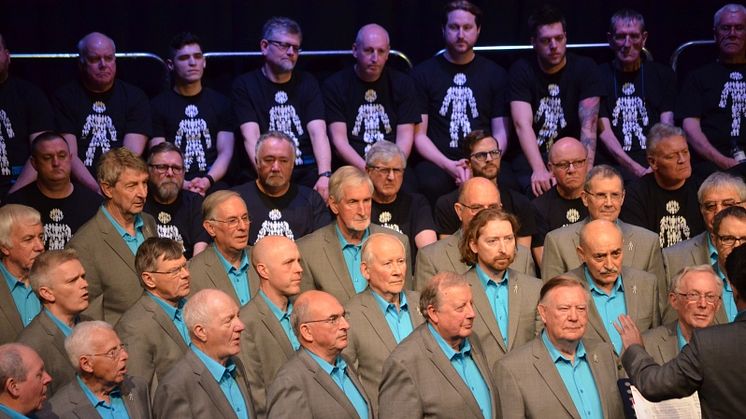 Northampton Male Voice Choir will be performing a special set at Northampton station for this year's BBC Music Day