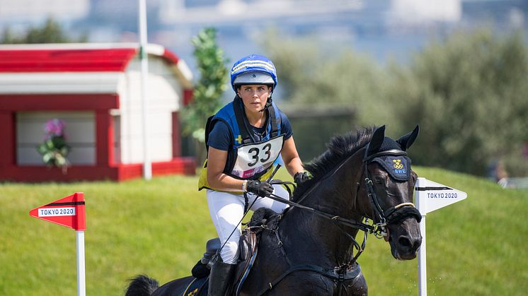 Louise Romeike tillhör fortsatt spetstruppen i fälttävlan. Nu med sikte på VM 2022 i Pratoni. Foto: Bildbyrån/Carl Sandin (bild ej fri för publicering) 